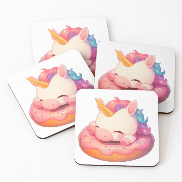 Item preview, Unicorn Doughnut Cartoon Cute  designed and sold by Bwittaya.