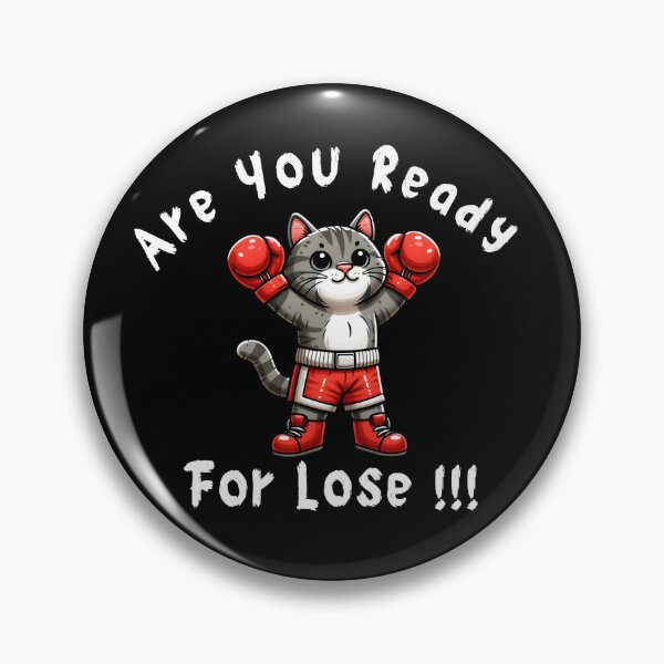 Item preview, Cute Boxing Cat - Fighter Cat Wearing Boxing Gloves designed and sold by MR-Artist24.