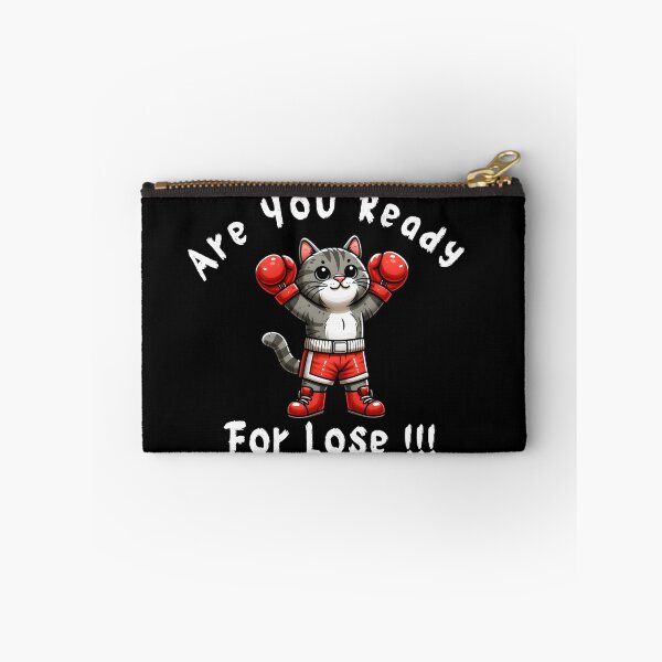 Item preview, Cute Boxing Cat - Fighter Cat Wearing Boxing Gloves designed and sold by MR-Artist24.
