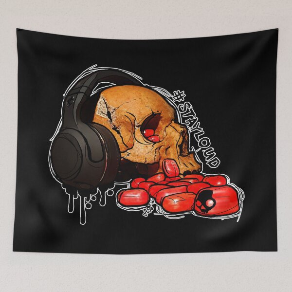 Item preview, Human skull and candy Skullcandy headphones music urban designed and sold by albertsiladji.