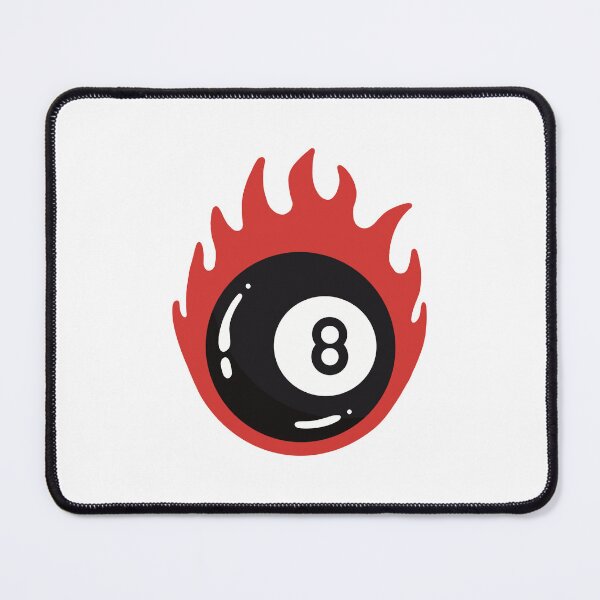 Item preview, 8-ball on Fire designed and sold by Katherine Mandeville.