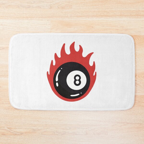 Item preview, 8-ball on Fire designed and sold by Katherine Mandeville.