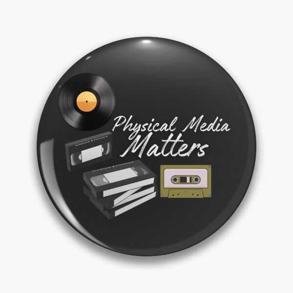 Item preview, Physical Media Matters designed and sold by acceptablewords.