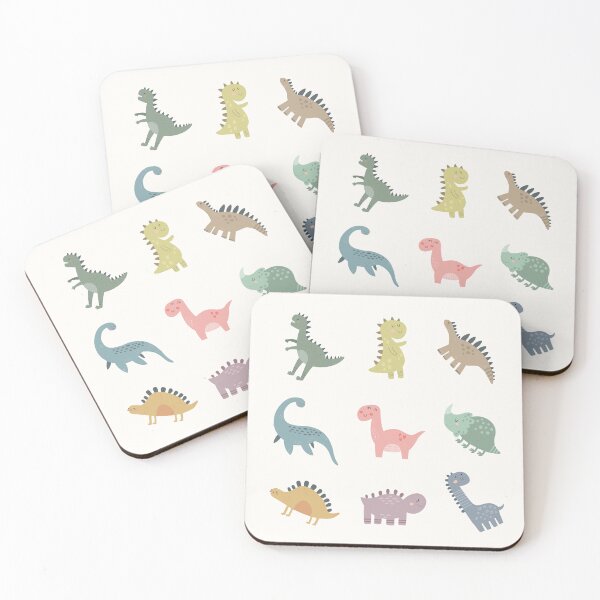 Item preview, Colorful Cute Dino Set - Dinosaur Lovers Gift designed and sold by patternjp.