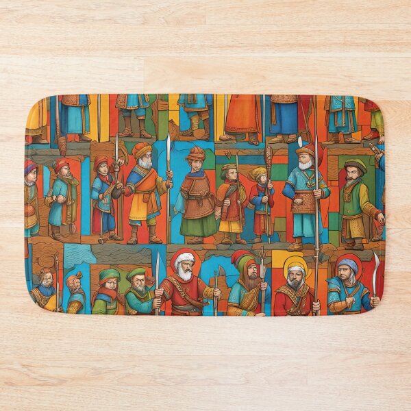 Item preview, Villagers designed and sold by Joanne Walsh.