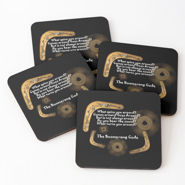 Item preview, The Boomerang Code Riddle designed and sold by LightonZ.