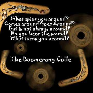 Artwork thumbnail, The Boomerang Code Riddle by LightonZ