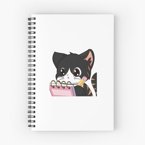 Item preview, LillyCat Calico Note Taking Cat designed and sold by lillycat.