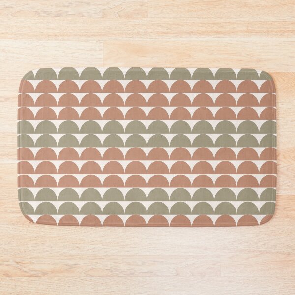 Item preview, Semicircles - Brown & Green designed and sold by PeachyLitchi.
