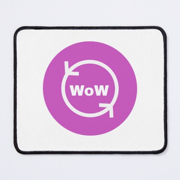 Item preview, WoW Pink colour Art  designed and sold by Raja Kumar Das.