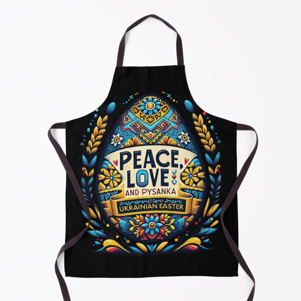Item preview,  Peace, Love, and Pysanka Easter Egg Celebration  T-Shirt designed and sold by MAPDDesigns.