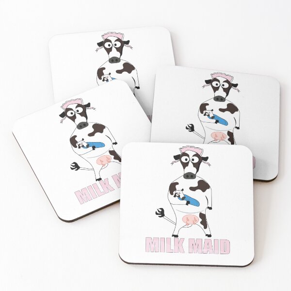 Item preview, Funny Milk Maid designed and sold by EsjCreative.