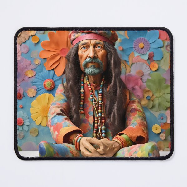Artikelvorschau, Aging hippy doll entworfen und verkauft von Joanne Walsh.