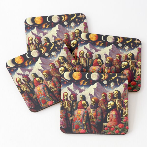 Item preview, Sherpa Skeletons In The Himalayas designed and sold by HippieFarms11.