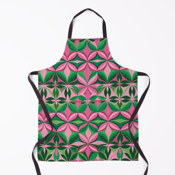 Item preview, Vibrant Afrocentric Geometric Pattern: Pink and Green Symmetrical Design designed and sold by CulturalTales.