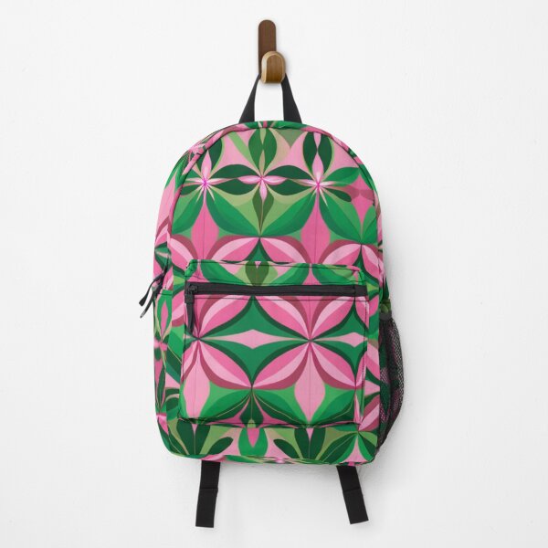 Item preview, Vibrant Afrocentric Geometric Pattern: Pink and Green Symmetrical Design designed and sold by CulturalTales.