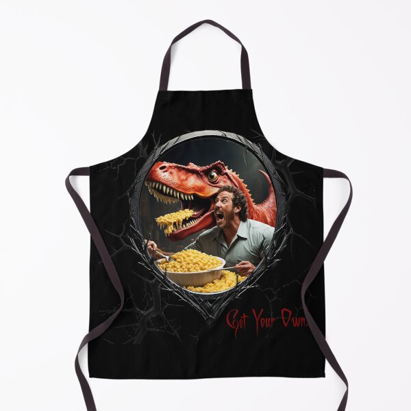 Item preview, Macaroni & Cheese & a greedy dinosaur designed and sold by FatCatStudios.