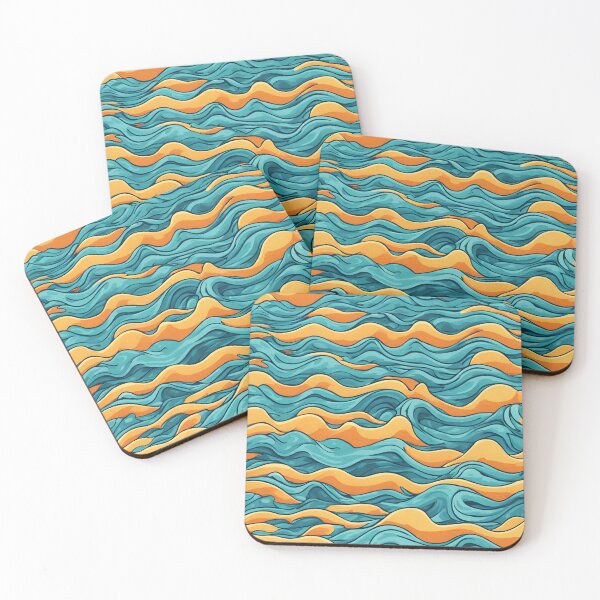 Item preview, Waves Pattern  designed and sold by CharmStudio.