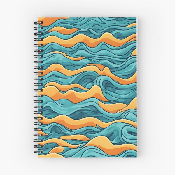 Item preview, Waves Pattern  designed and sold by CharmStudio.