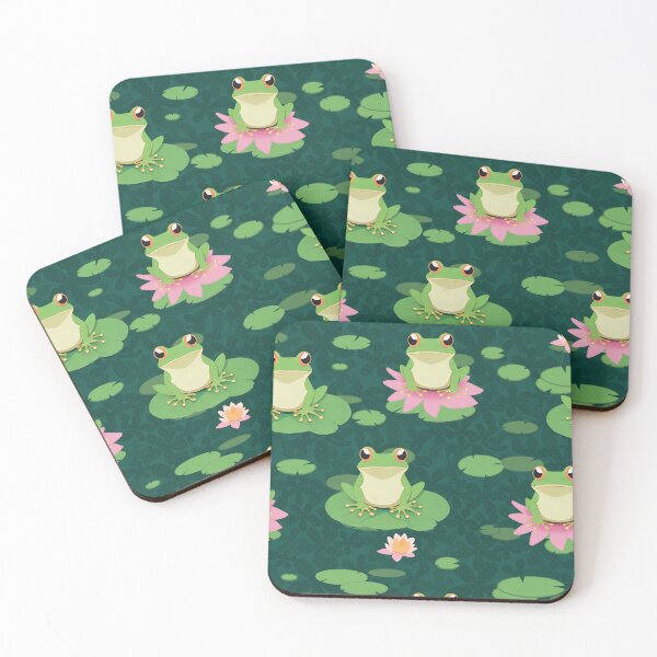 Item preview, ¡Ranas y nenúfares! designed and sold by Paxy Designs.