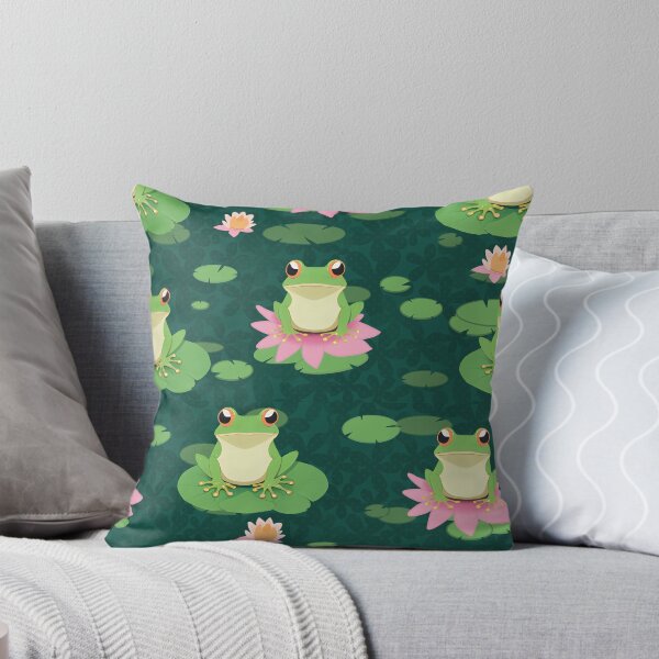 Item preview, ¡Ranas y nenúfares! designed and sold by Paxy Designs.