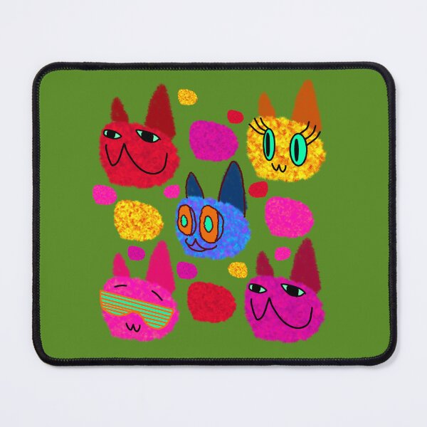 Item preview, Fuzzy Cats Fuzzball Five designed and sold by chowlet.