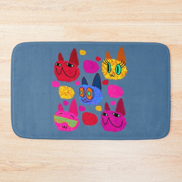 Item preview, Fuzzy Cats Fuzzball Five designed and sold by chowlet.