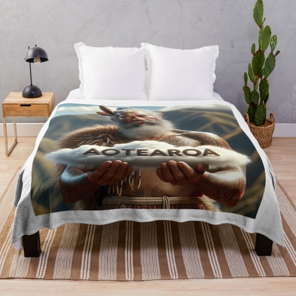 Item preview, Tierra de la larga nube blanca Aotearoa designed and sold by Traci Coxhead.