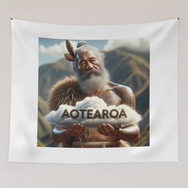 Item preview, Land of the Long White Cloud Aotearoa designed and sold by Traci Coxhead.