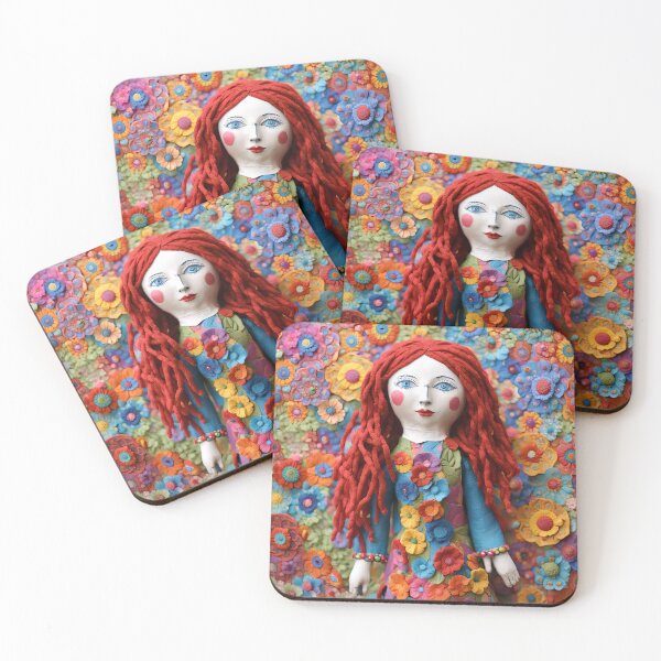 Artikelvorschau, Hippy doll entworfen und verkauft von Joanne Walsh.