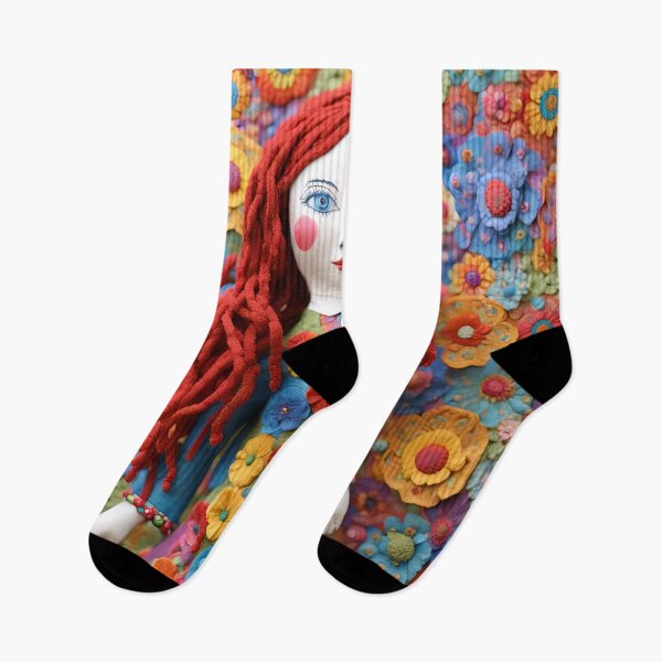 Aperçu de l'œuvre Hippy doll créée et vendue par Joanne Walsh.