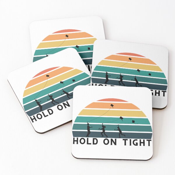 Item preview, Hold On Tight - Vintage Kite Flying Sunset Design designed and sold by Hill Strom.