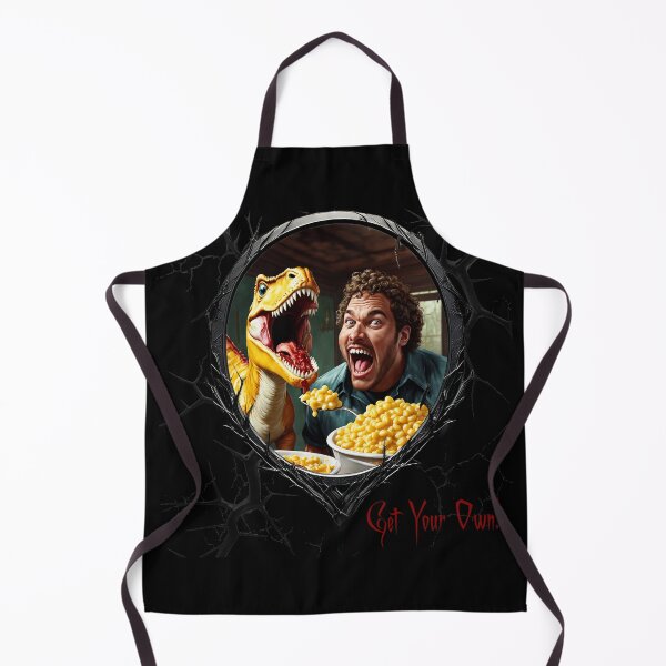 Item preview, Macaroni & Cheese & a greedy dinosaur designed and sold by FatCatStudios.