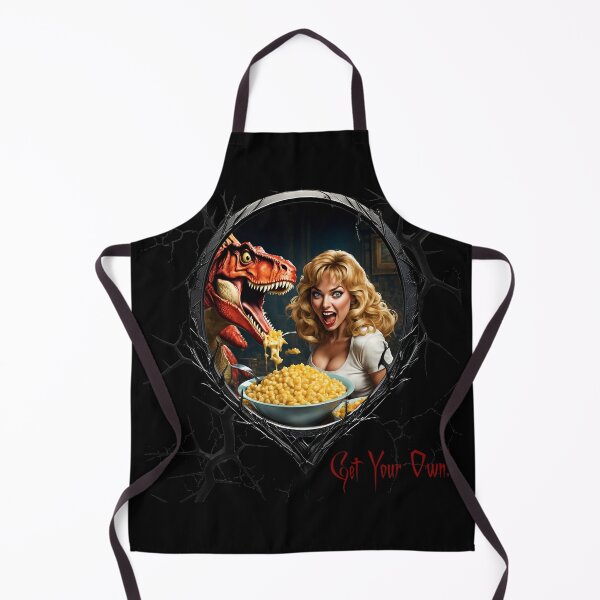 Item preview, Macaroni & Cheese & a greedy dinosaur designed and sold by FatCatStudios.