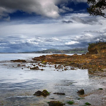 Artwork thumbnail, Drip Beach Rocks by Chris Cobern