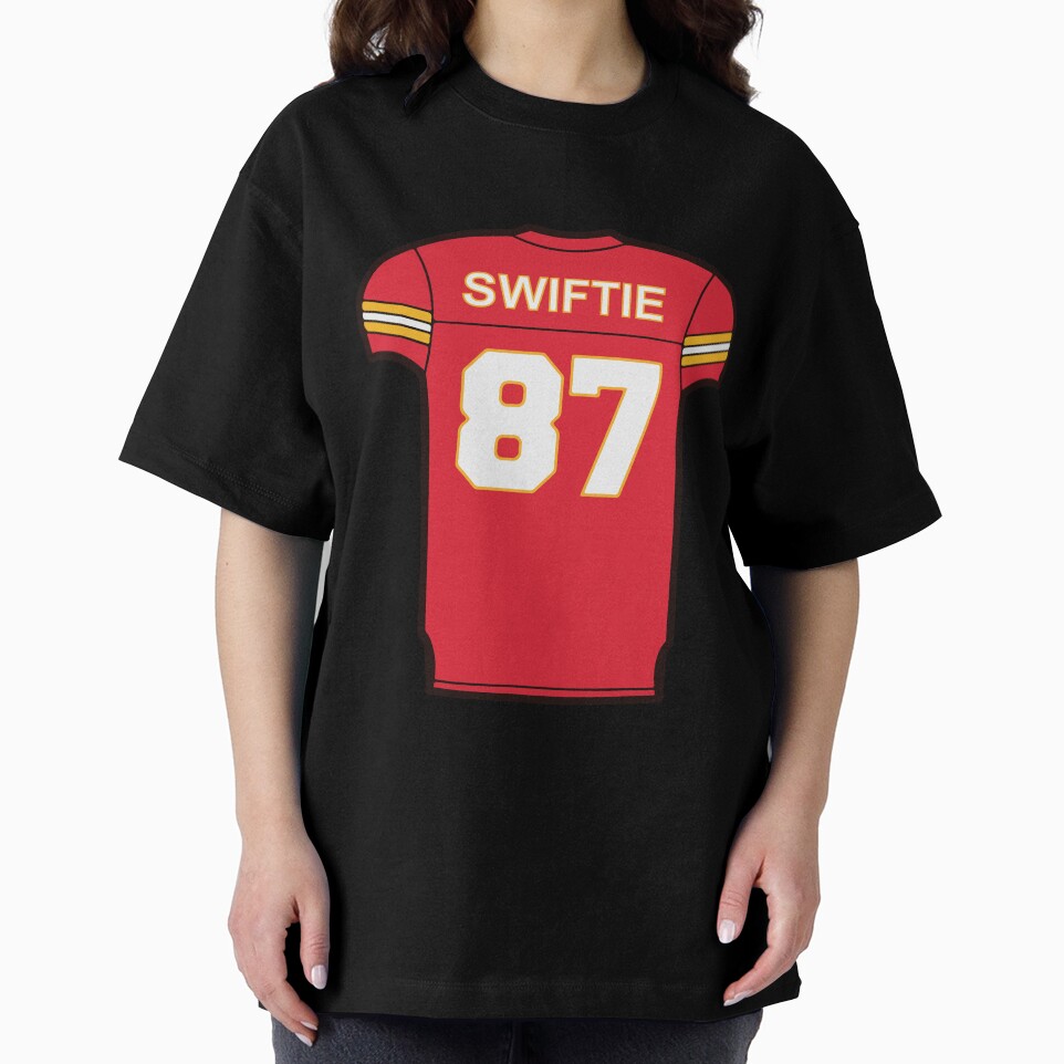 Kansas City Chiefs Taylor Swifties Oversized T-Shirt Modernteehub