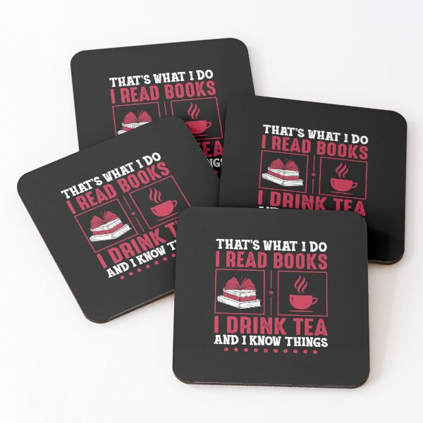 Item preview, Vintage That's What I Do I Read Books I Drink Tea & I Know Things Funny designed and sold by Merchrise.