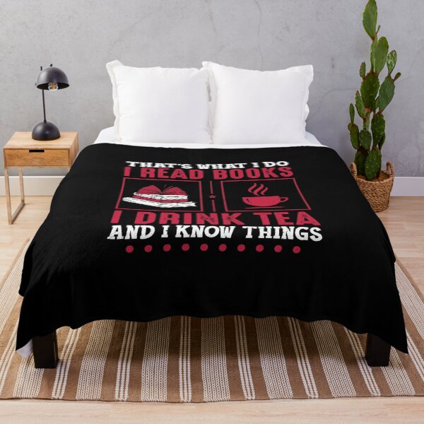 Item preview, Vintage That's What I Do I Read Books I Drink Tea & I Know Things Funny designed and sold by Merchrise.