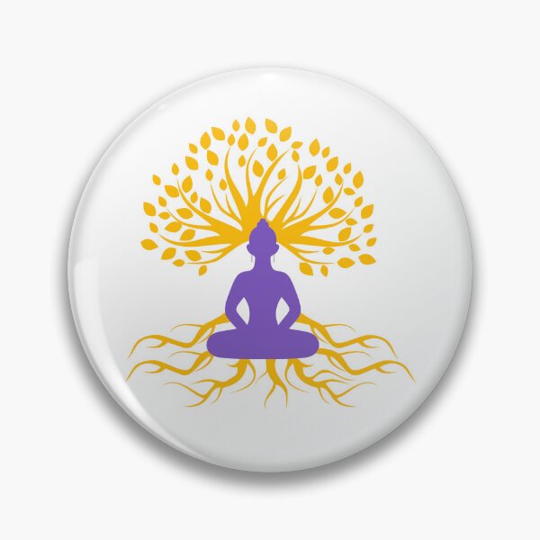 Item preview, Buddha Meditating Under Bodhi Tree designed and sold by TibetanTreasure.