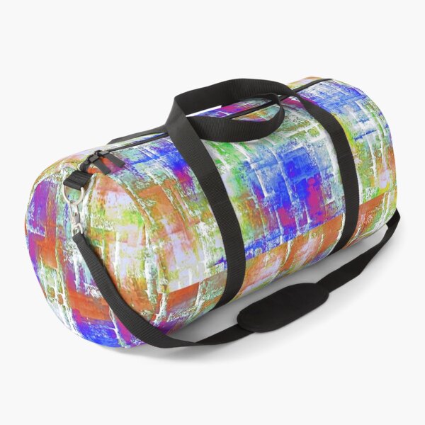 Item preview, Abstract Intersections Blue White Orange designed and sold by Karen Simon.