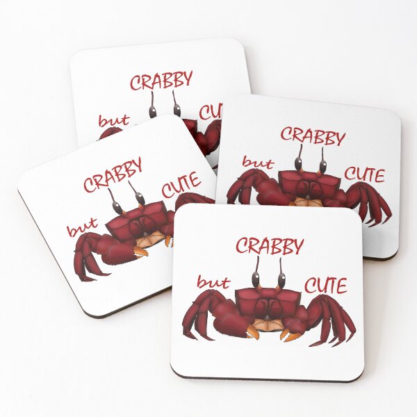 Item preview, Crabby but Cute designed and sold by Moon Dog Art.