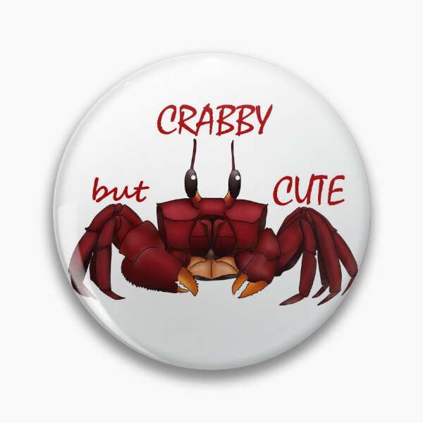 Item preview, Crabby but Cute designed and sold by Moon Dog Art.