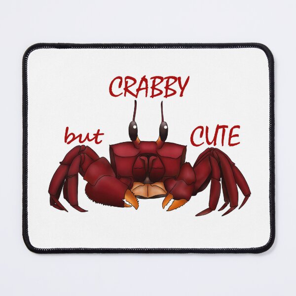 Item preview, Crabby but Cute designed and sold by Moon Dog Art.