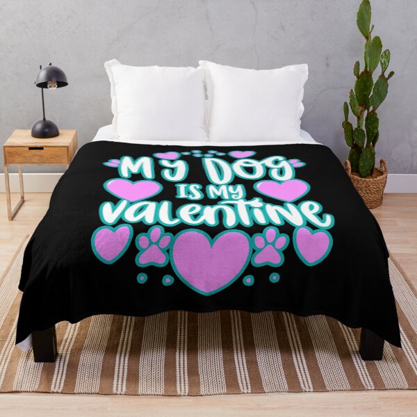 Item preview, My dog is my valentine #2 designed and sold by creativerooney.