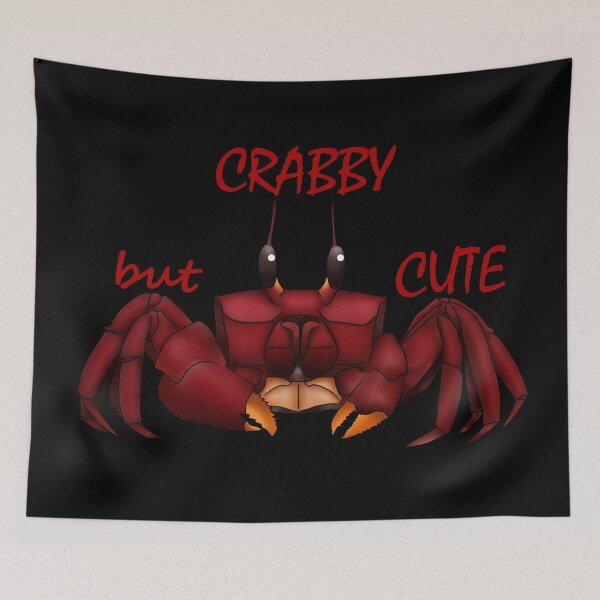 Item preview, Crabby but Cute designed and sold by Moon Dog Art.