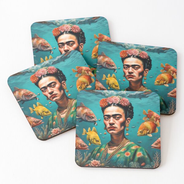 Item preview, Frida Kahlo in sea  designed and sold by Joanne Walsh.