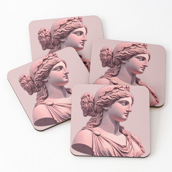 Item preview, Ancient Greek Sculpture In Pink designed and sold by anderelbe.