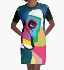 boxer Graphic T-Shirt Dress