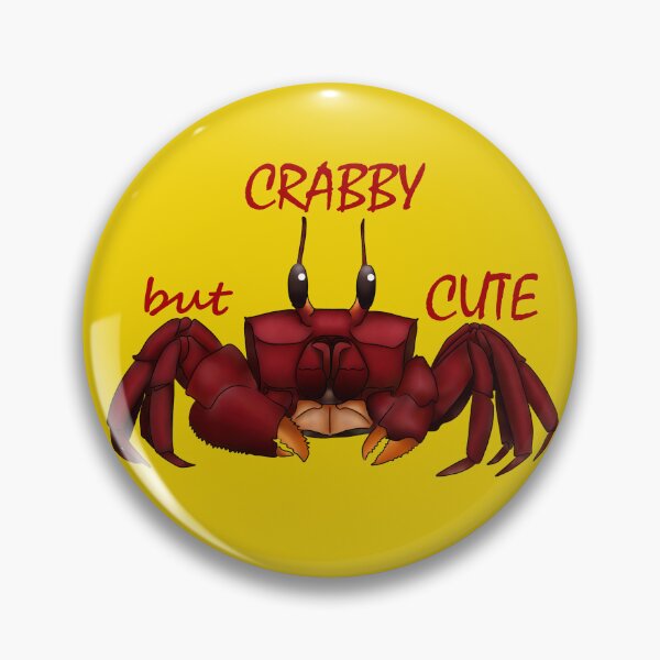 Item preview, Crabby but Cute designed and sold by Moon Dog Art.