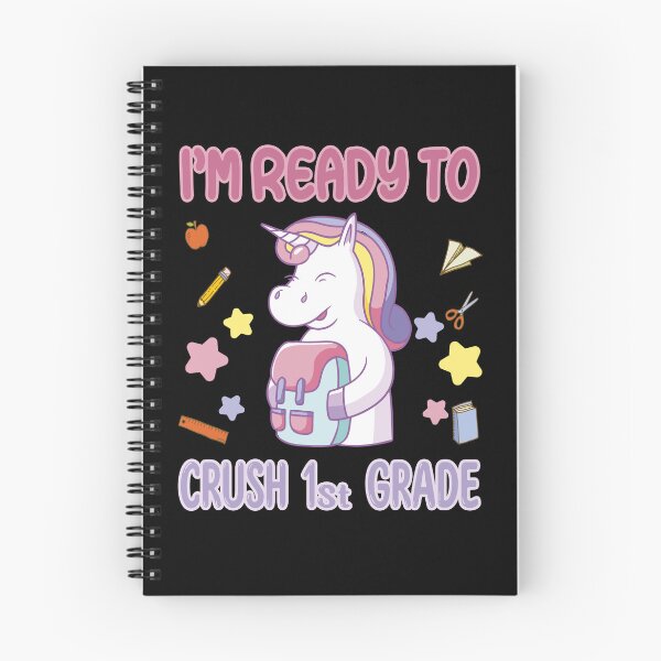 Item preview, I'm ready to crush 1st grade Unicorn designed and sold by dJ-Design.